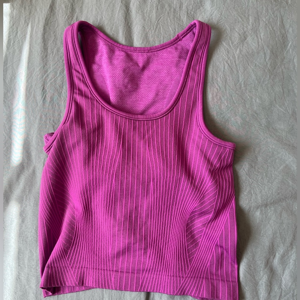 Pink Lulu tank top